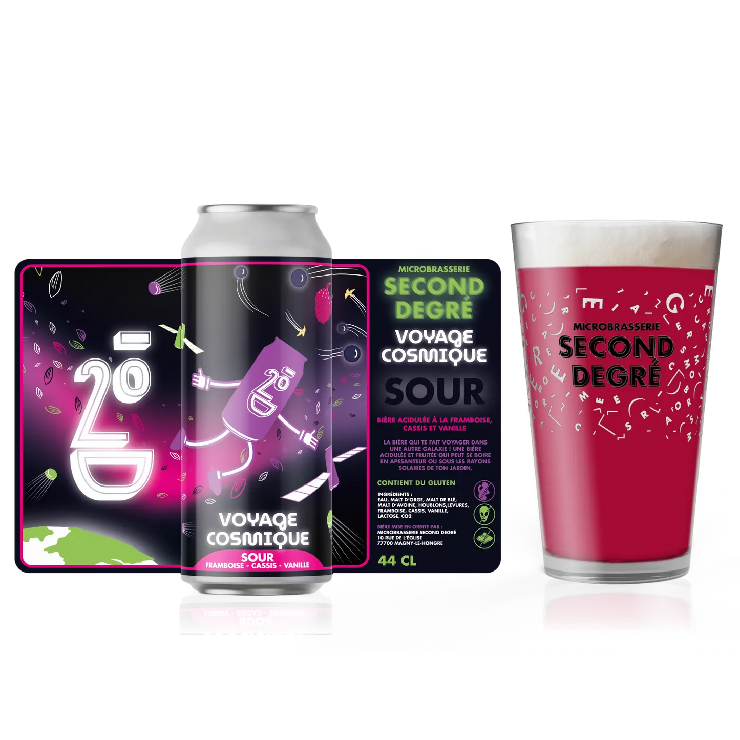 CANETTE VOYAGE COSMIQUE - Microbrasserie Second Degre