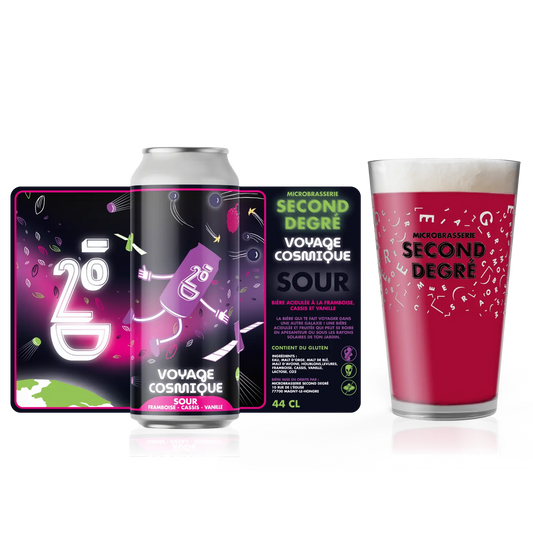 CANETTE VOYAGE COSMIQUE - Microbrasserie Second Degre