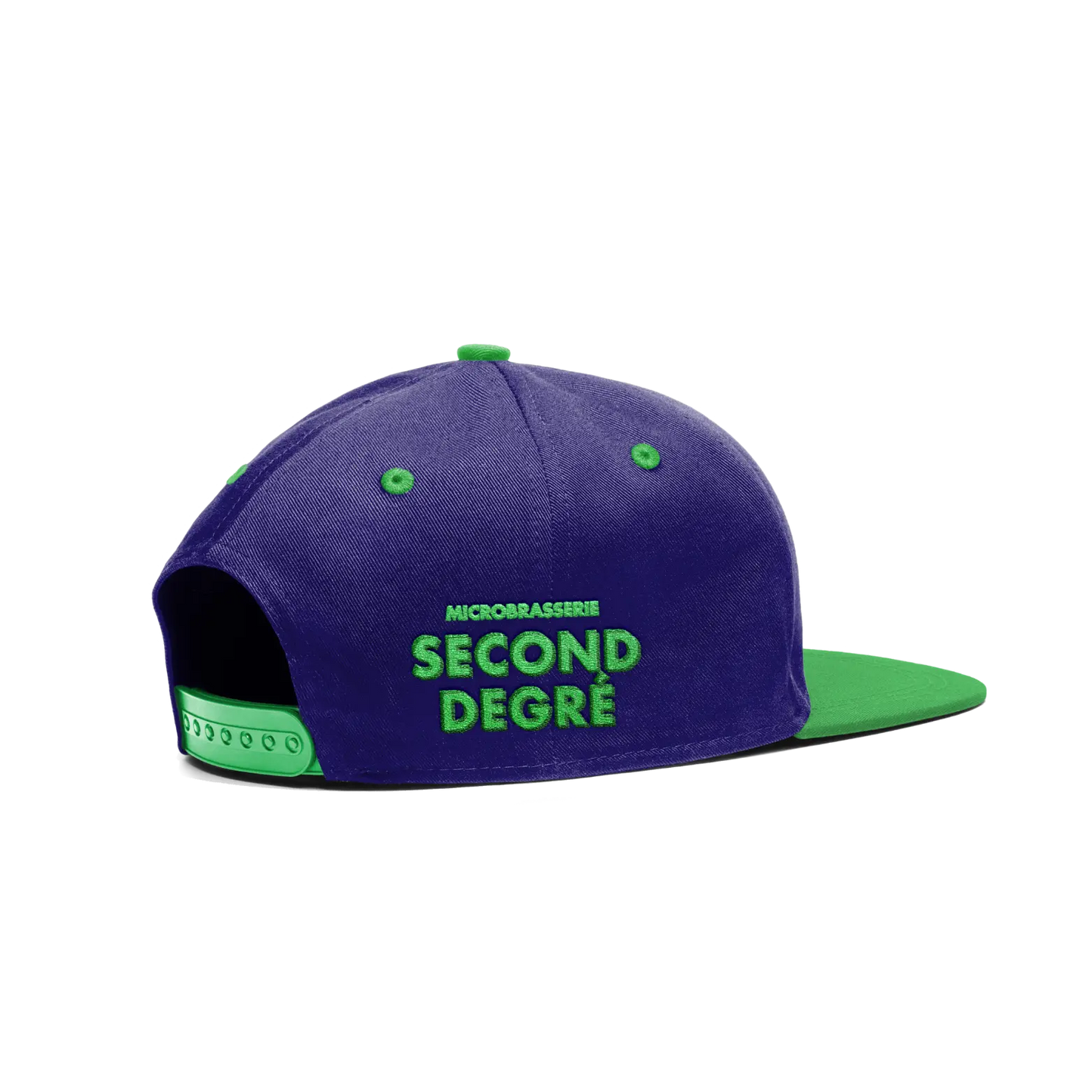 CASQUETTE FLAT SNAPBACK - Microbrasserie Second Degre