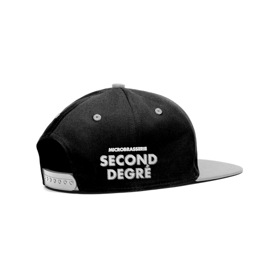 CASQUETTE FLAT SNAPBACK - Microbrasserie Second Degre