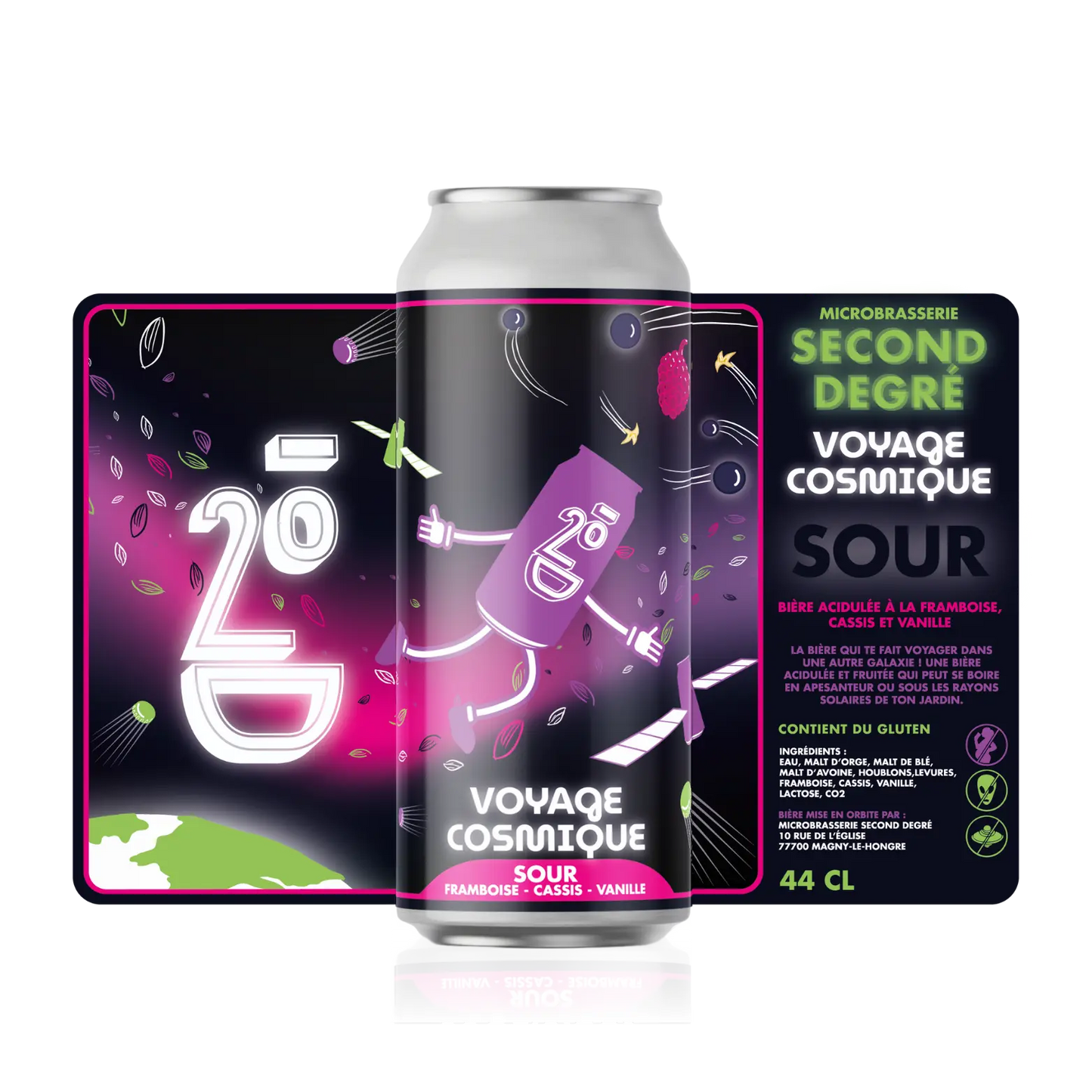 CANETTE VOYAGE COSMIQUE - Microbrasserie Second Degre