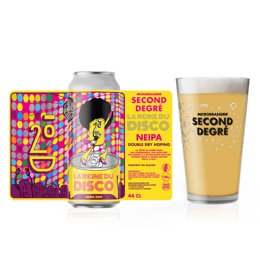 CANETTE REINE DU DISCO - Microbrasserie Second Degre