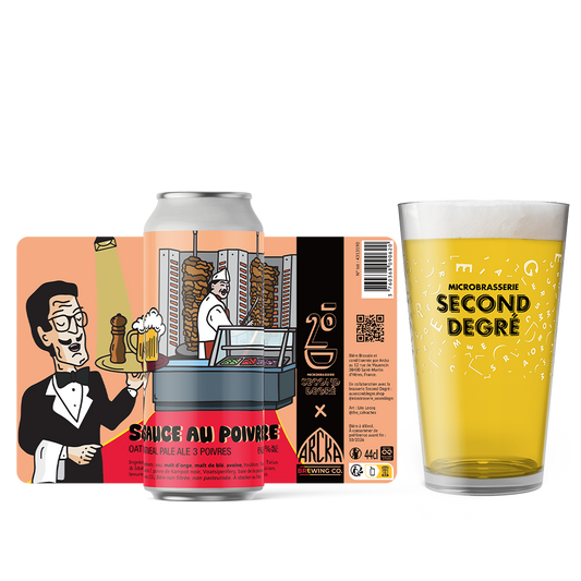 CANETTE SAUCE AU POIVRE Collab ARCKA BREWING 44cl