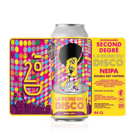 CANETTE REINE DU DISCO - Microbrasserie Second Degre