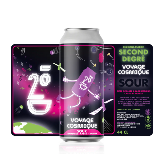 CANETTE VOYAGE COSMIQUE - Microbrasserie Second Degre