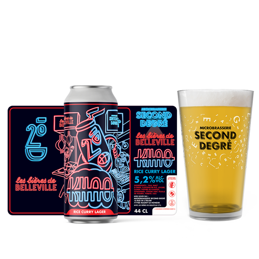 CANETTE KHAO collab avec les bières de BELLEVILLE 44cl