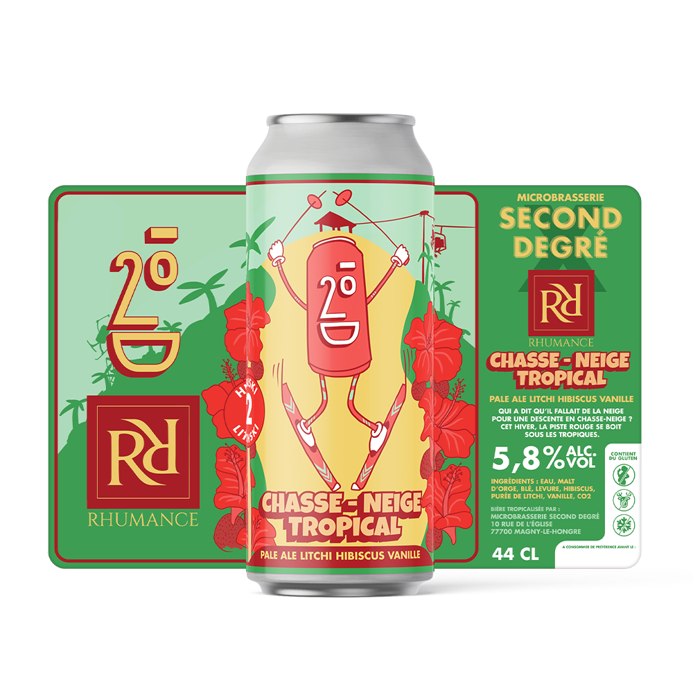 CANETTE CHASSE NEIGE TROPICAL 44cl