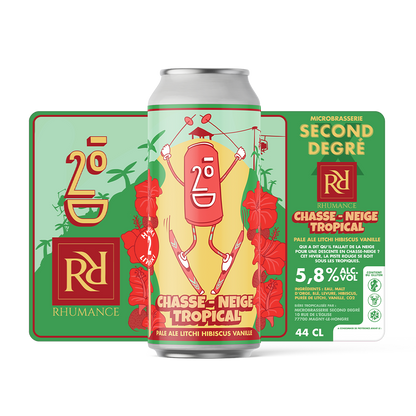 CANETTE CHASSE NEIGE TROPICAL 44cl