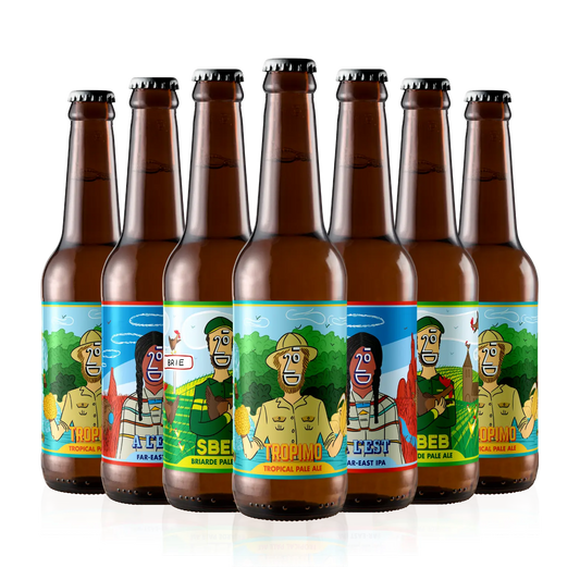 PACK DÉCOUVERTE 24 BIÈRES - Microbrasserie Second Degre