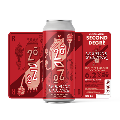 CANETTE ROUGE ET LE NOIR 44cl