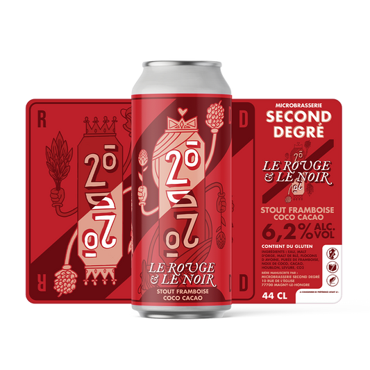 CANETTE ROUGE ET LE NOIR 44cl