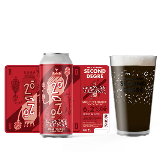 CANETTE ROUGE ET LE NOIR 44cl